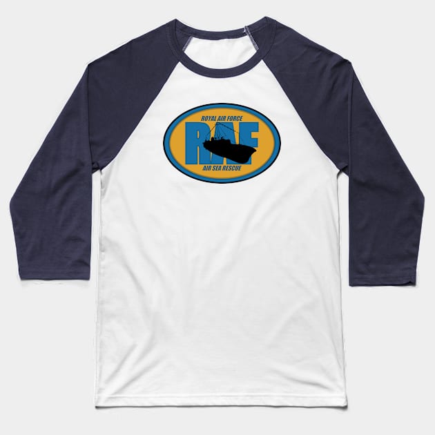 RAF Air Sea Rescue Baseball T-Shirt by TCP